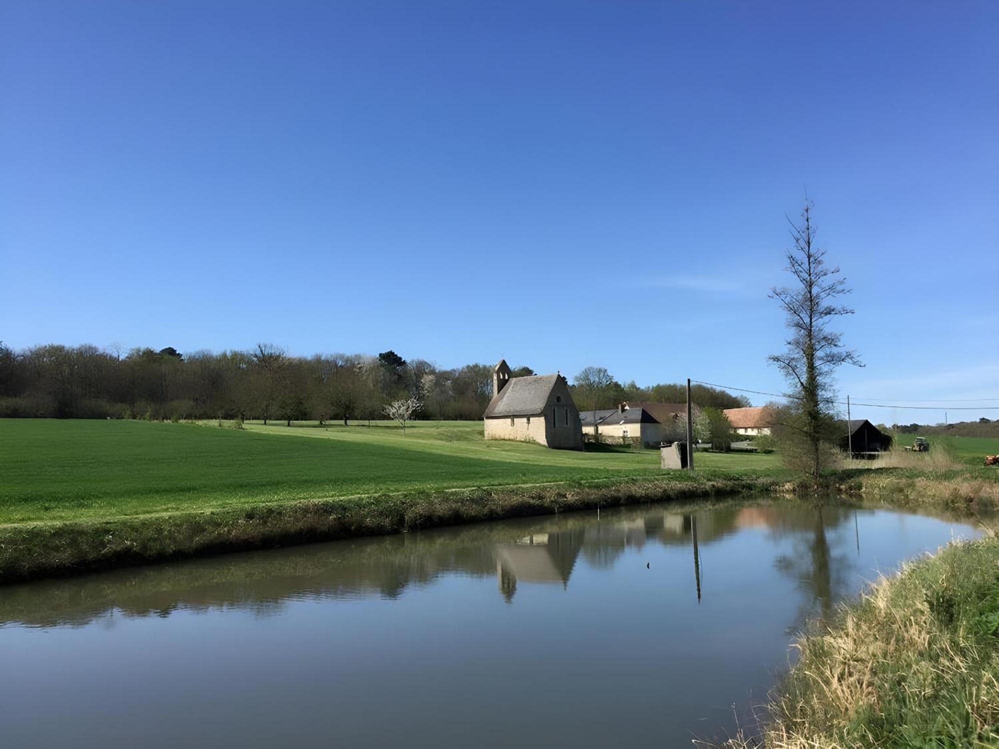 Вилла La Chapelle - Campagne - 8Pers - Reve Au Mans Thoree-les-Pins Экстерьер фото