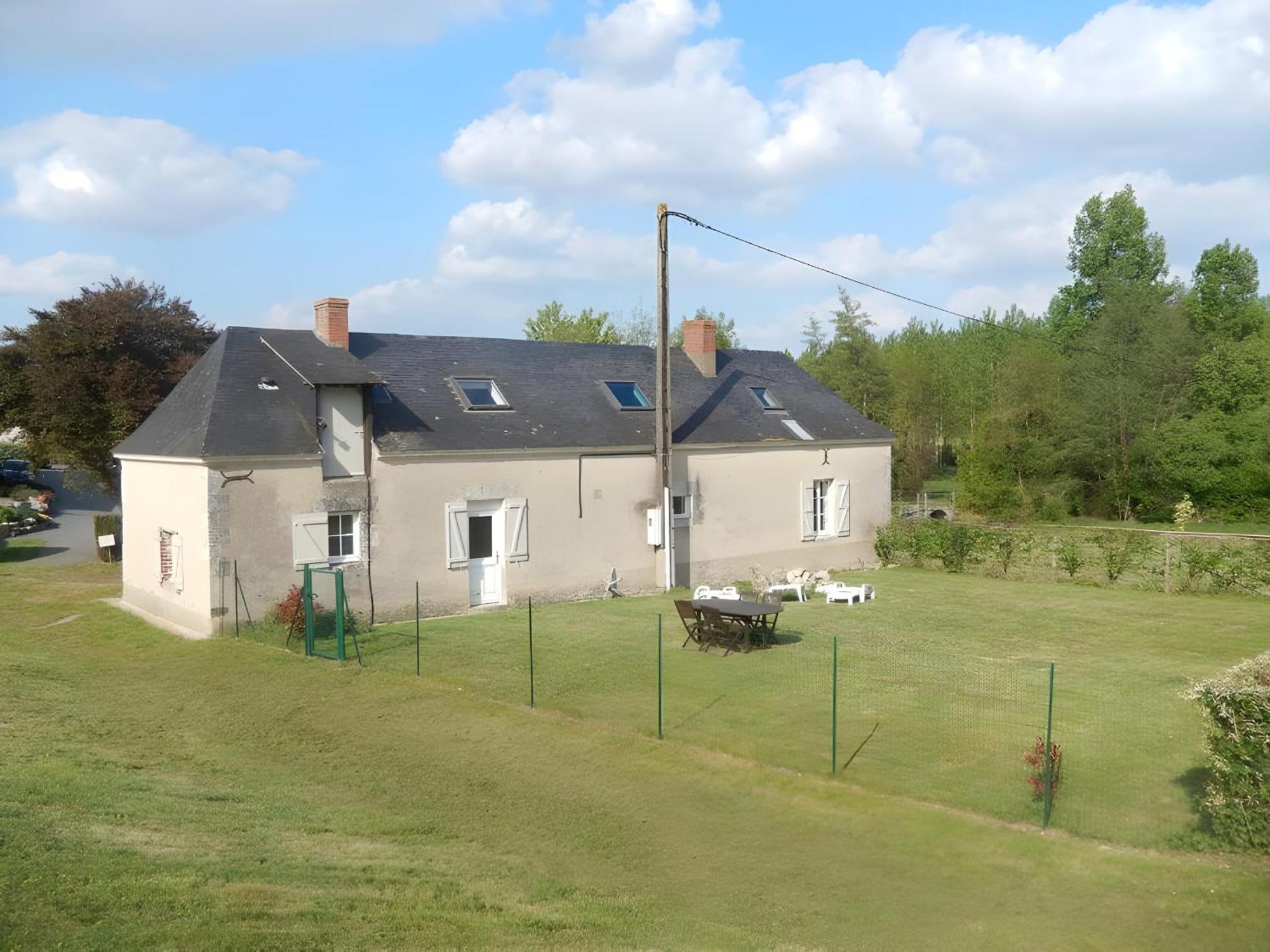 Вилла La Chapelle - Campagne - 8Pers - Reve Au Mans Thoree-les-Pins Экстерьер фото